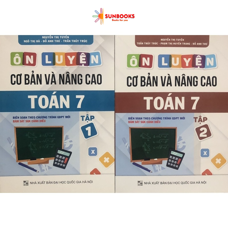 Sách - Ôn luyện cơ bản và nâng cao Toán 7 Cánh Diều