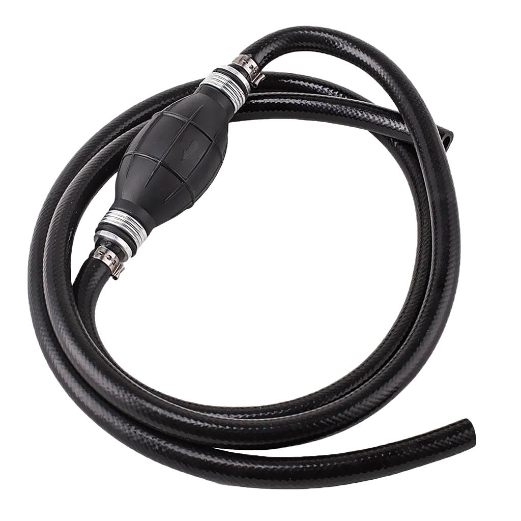 8mm 5/16" Braided Marine Fuel Line Hose Outboard Primer Bulb