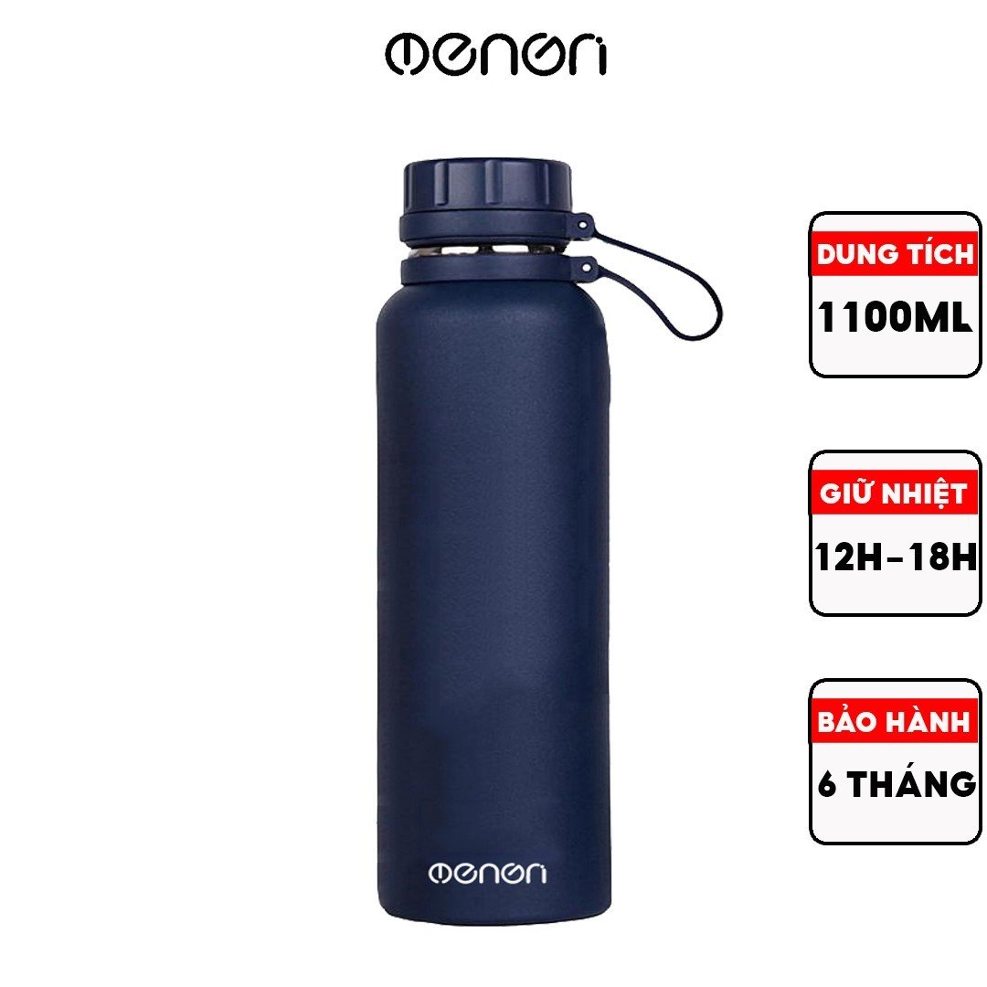 Bình Giữ Nhiệt OENON chất liệu INOX SUS304 1000ML Giữ Nhiệt 20h, Có Khay Lọc Trà Và Dây Treo Tiện Lợi