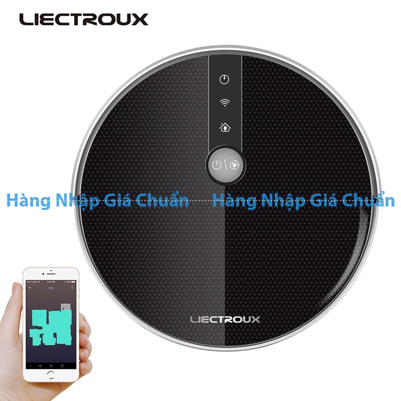 Hàng chính hãng - Robot quét nhà LIECTROUX C30B - Robot hút bụi thông minh của hãng Liectroux Đức: 6 chế độ làm việc thông minh - cảm biến chống va chạm, chống rơi cầu thang - tự động sạc