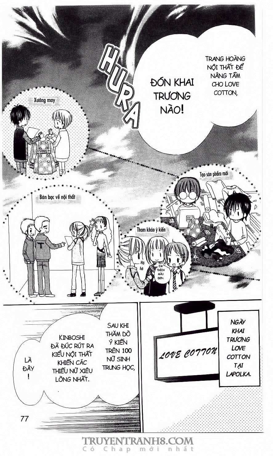 tiệm thời trang, love cotton chapter 15 19