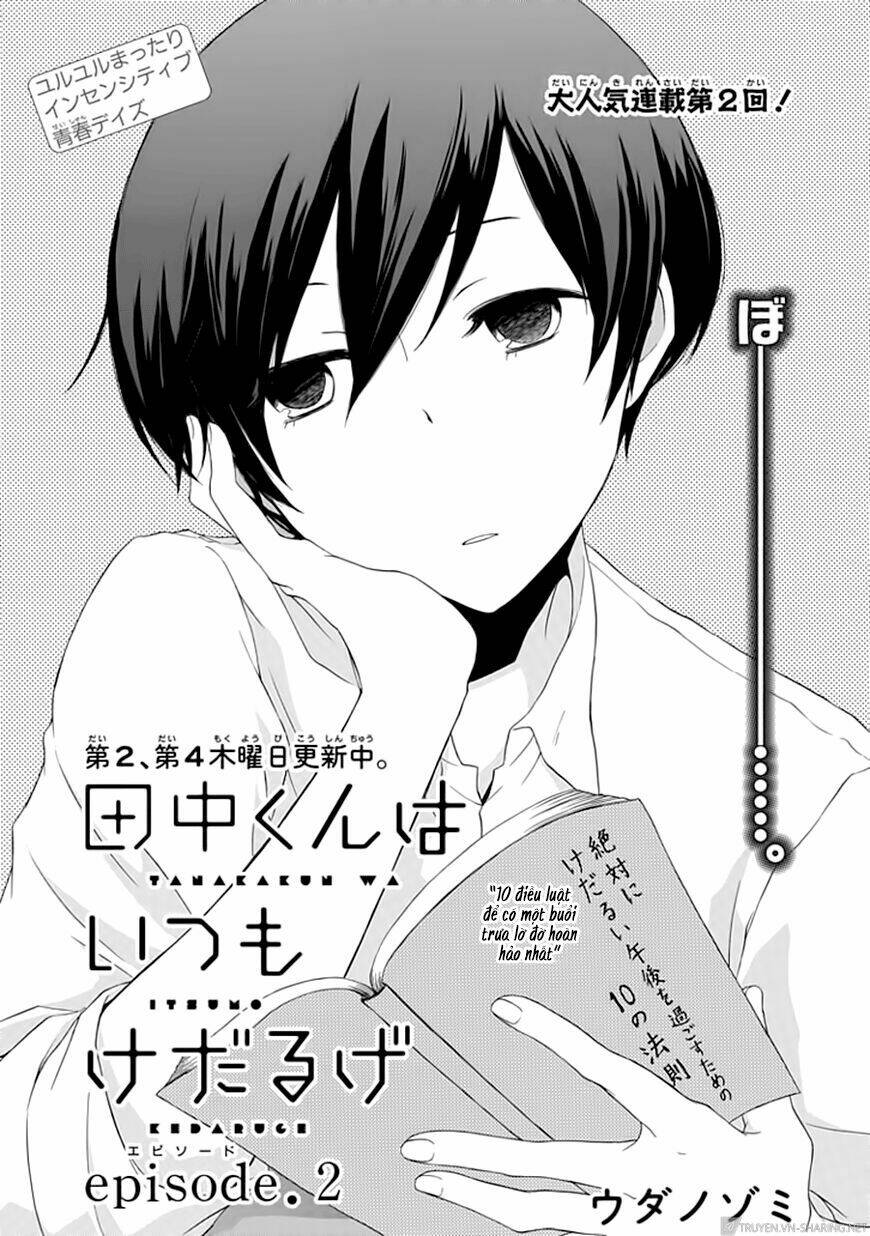 tanaka kun lúc nào cũng bơ phờ chapter 2 4