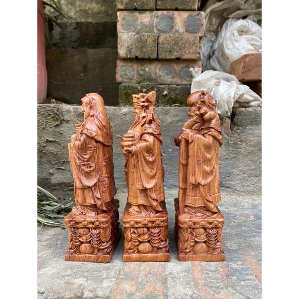 Tượng tam đa Phúc Lộc Thọ cao 20cm