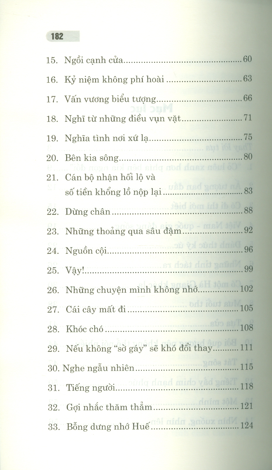 Cỏ luôn xanh hơn ở phía bên kia ngọn đồi