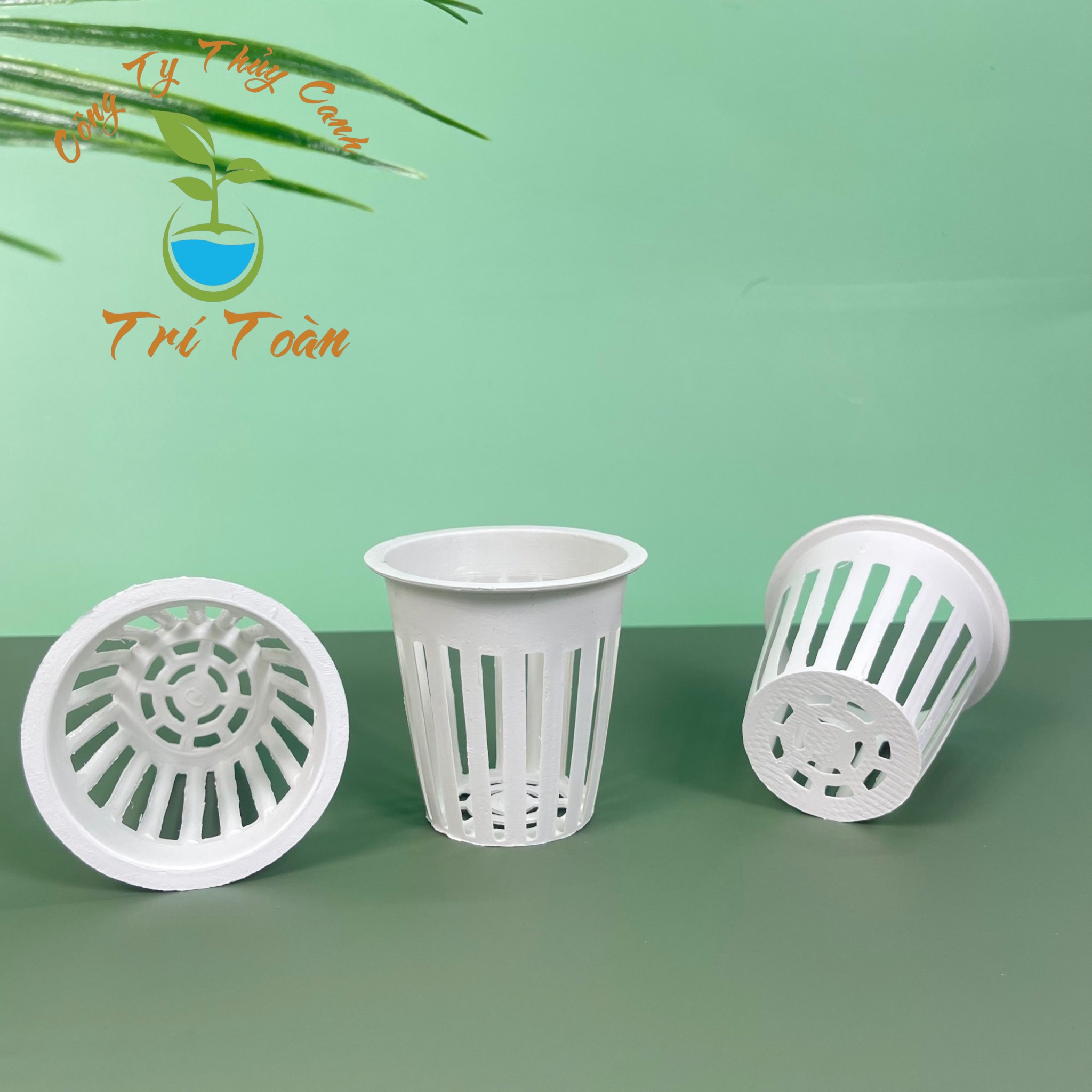 (Combo 80 cái) Rọ nhựa cao cấp trồng rau thủy canh kích thước 65x63x40