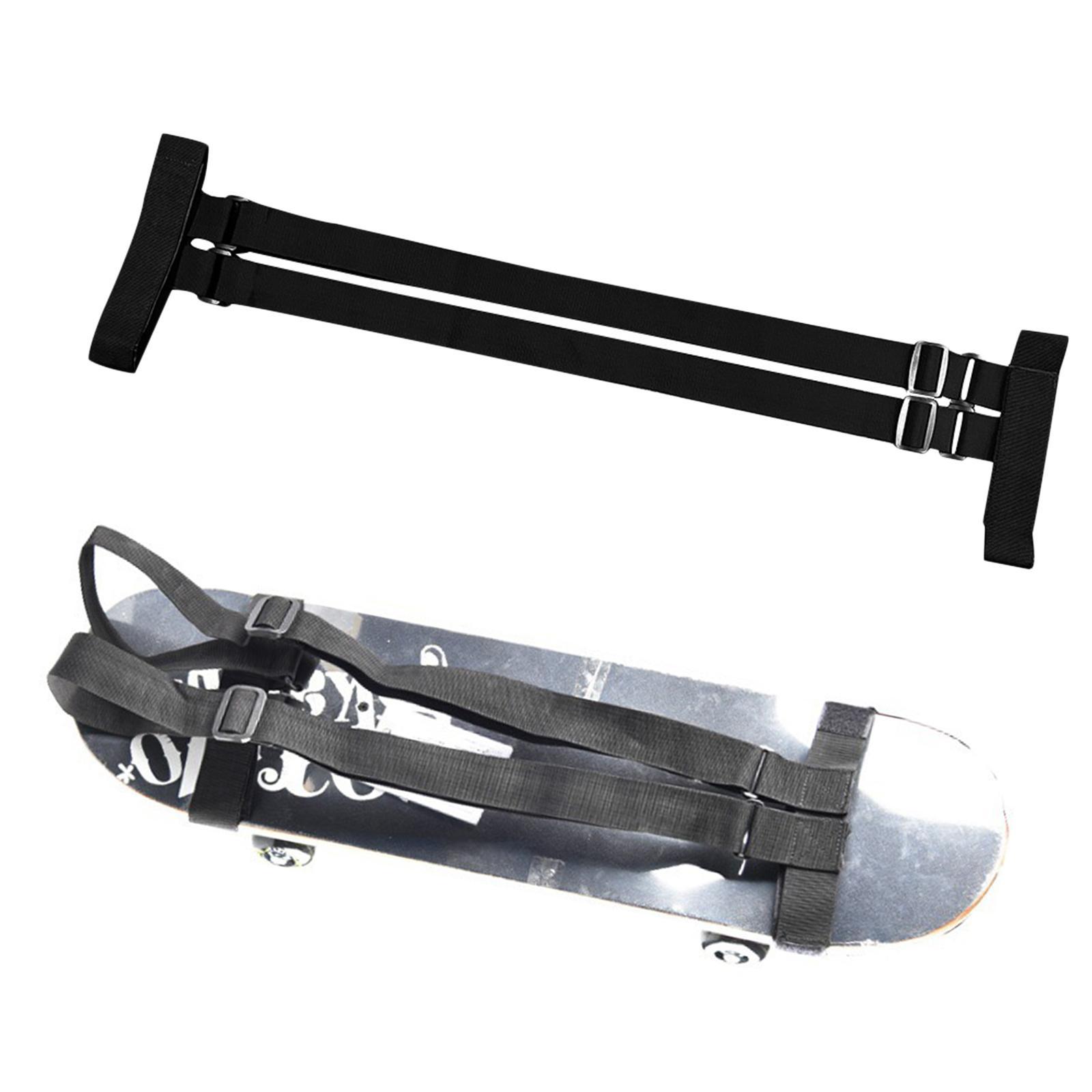 Skateboard Shoulder Carrier Backpack Strap Adjuster Belt Universal Longboard