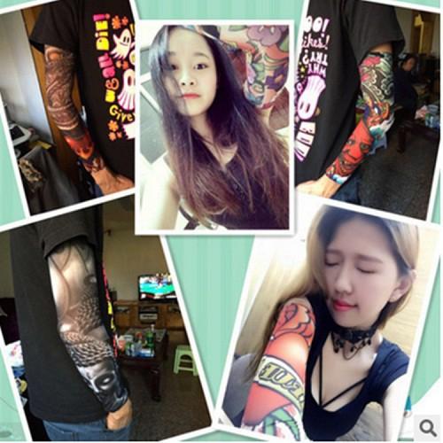 (có sẵn) Găng tay hình xăm Tatoo Loại Tốt