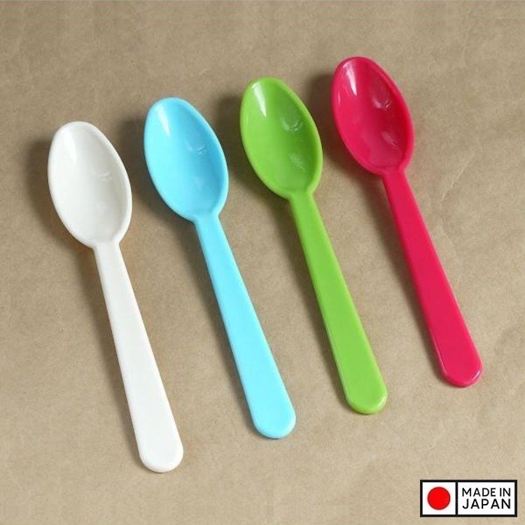 Set 08 thìa nhựa G&amp;B Yamada Brillia 142mm - Hàng Nội Địa Nhật Bản