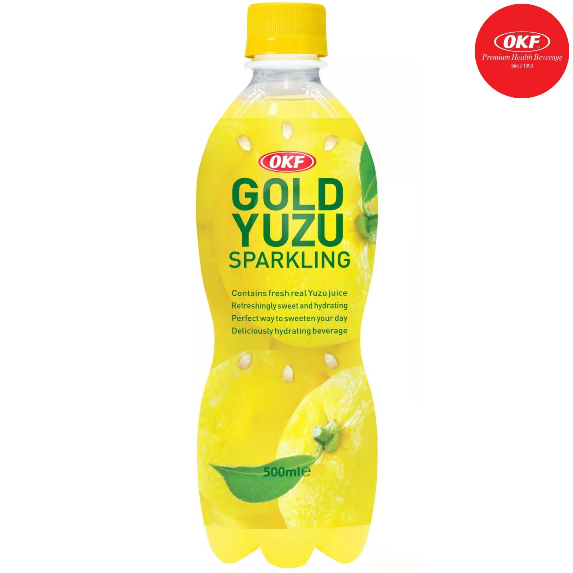 Nước chanh yuzu sparkling OKF 500ml