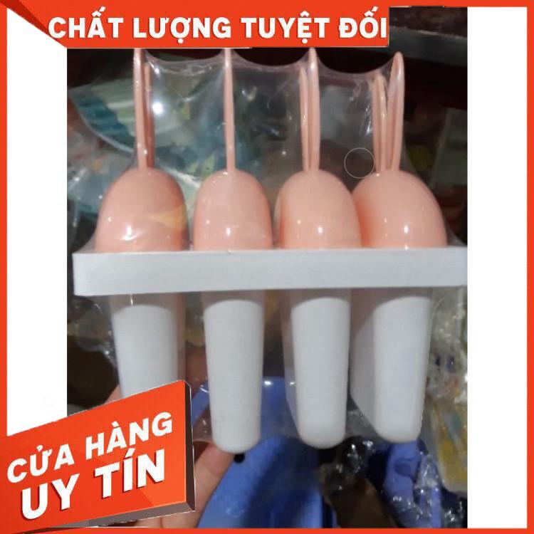 Khay Làm Kem 4 Ngăn Hình Thỏ