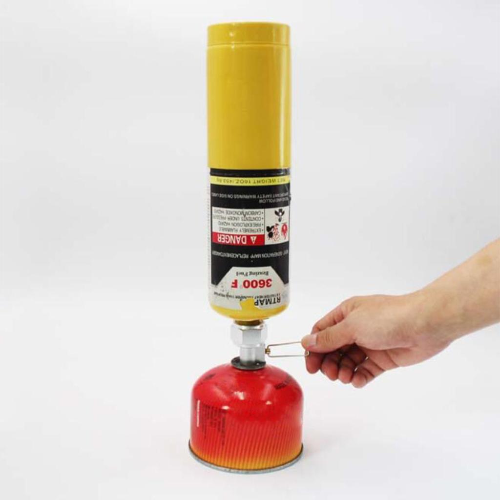 Propane Cylinder Gas Refill Adapter Butane Canister Camping Stove Supplies