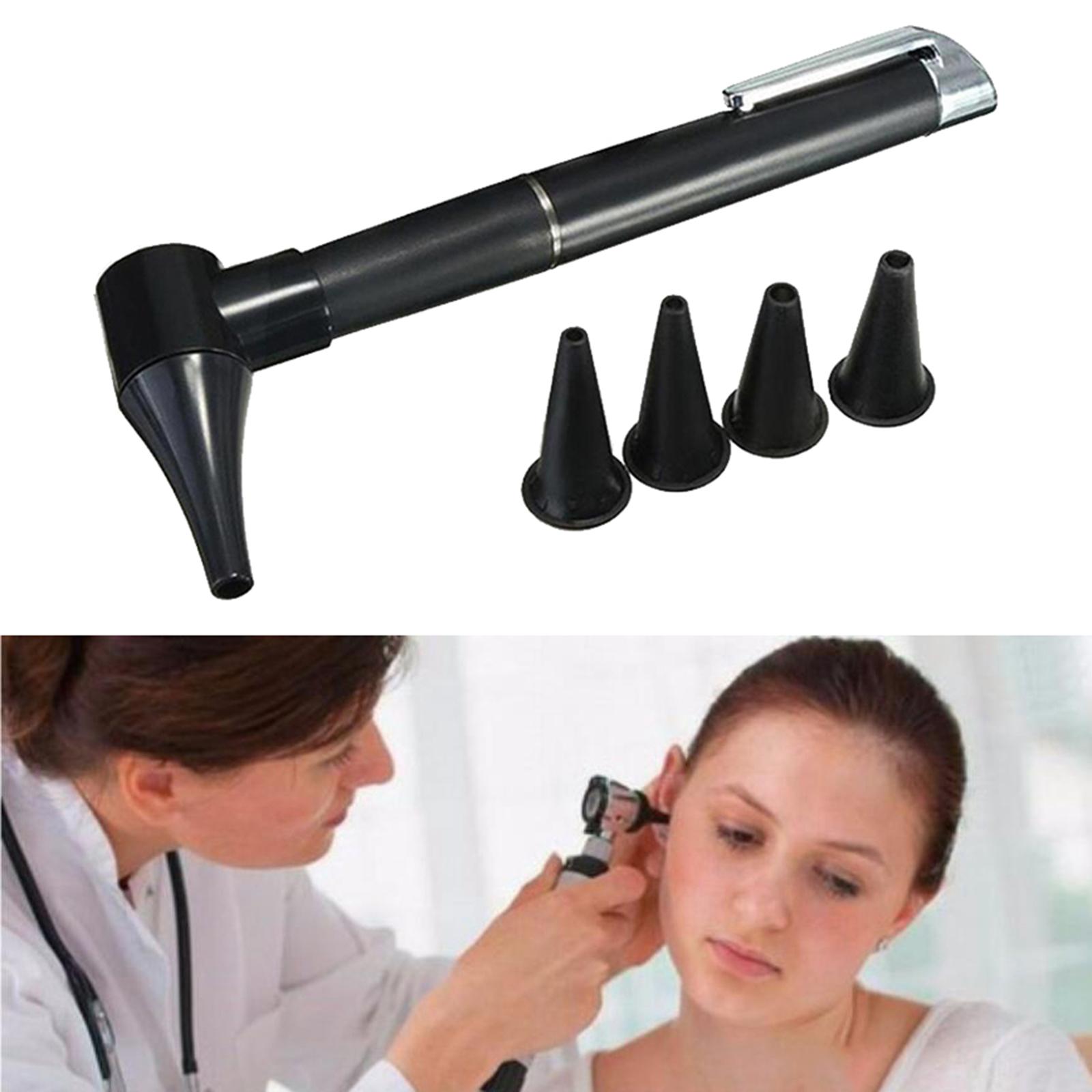 Professional Mini Clinical Diagnostic Otoscope Pen Instruments Set New