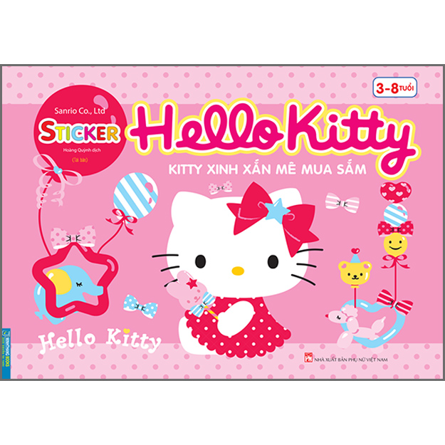 Hello Kitty - Kitty Xinh Xắn Mê Mua Sắm (3-8 Tuổi) - Tái Bản