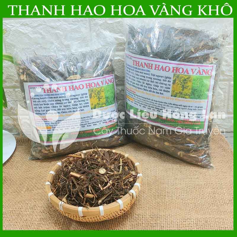 Cây Thanh Hao Hoa Vàng khô đóng gói 500g