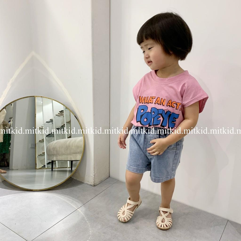 ÁO BÉ TRAICÓ SẴN, Áo chất liệu COTTON mềm mại cho bé style HÀN QUỐC