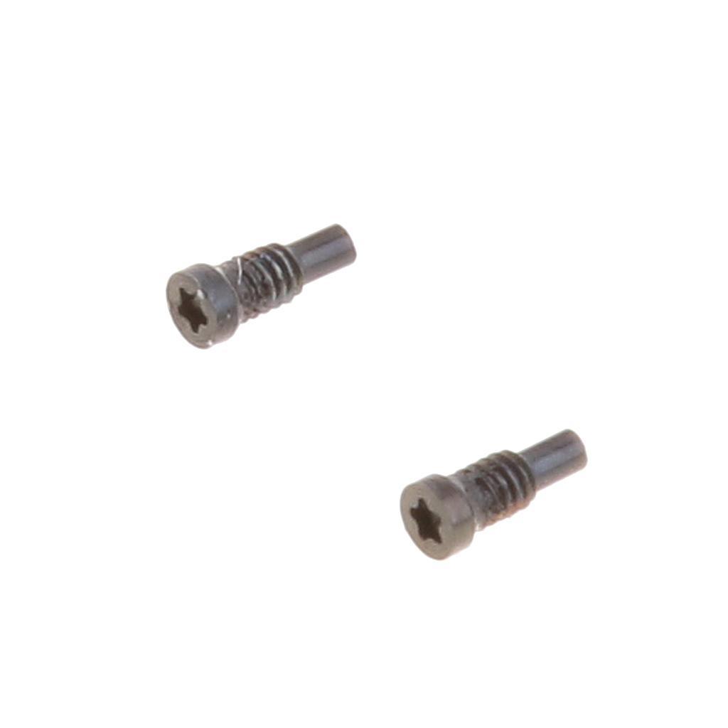 2xBottom Screw Pentalobe Screw Set Replacement   Black