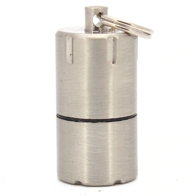 Móc treo chìa khóa kiêm bật lửa xăng đá HY618 nhỏ nhất thế giới (màu ngẫu nhiên)