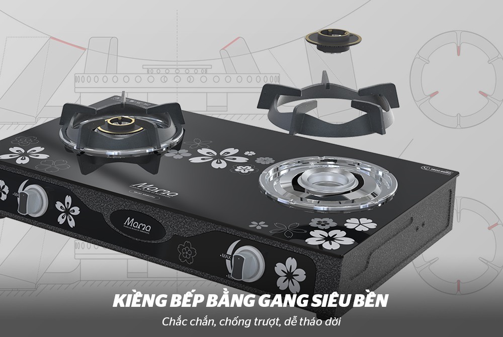 Bếp Gas Dương Kính SUNHOUSE MAMA MMB0786 - Hàng Chính Hãng