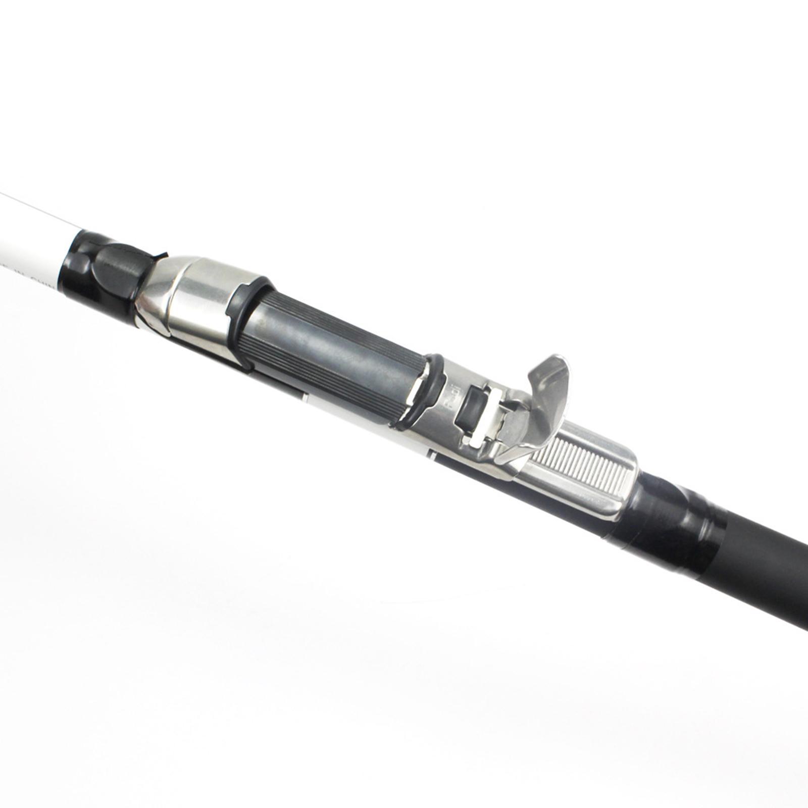 Stainless Steel Fishing Reel Seat Tool Stands Rod Clip Fishing Accessory