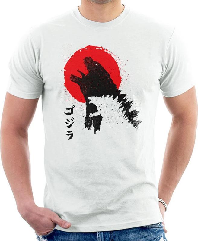 Áo phông Godzilla Destroy nam nữ phong cách Nhật Bản
