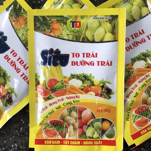 Phân Bón HD 55 Siêu To Trái Dưỡng Trái- Xóa Nám- Tẩy Chàm- Năng Suất