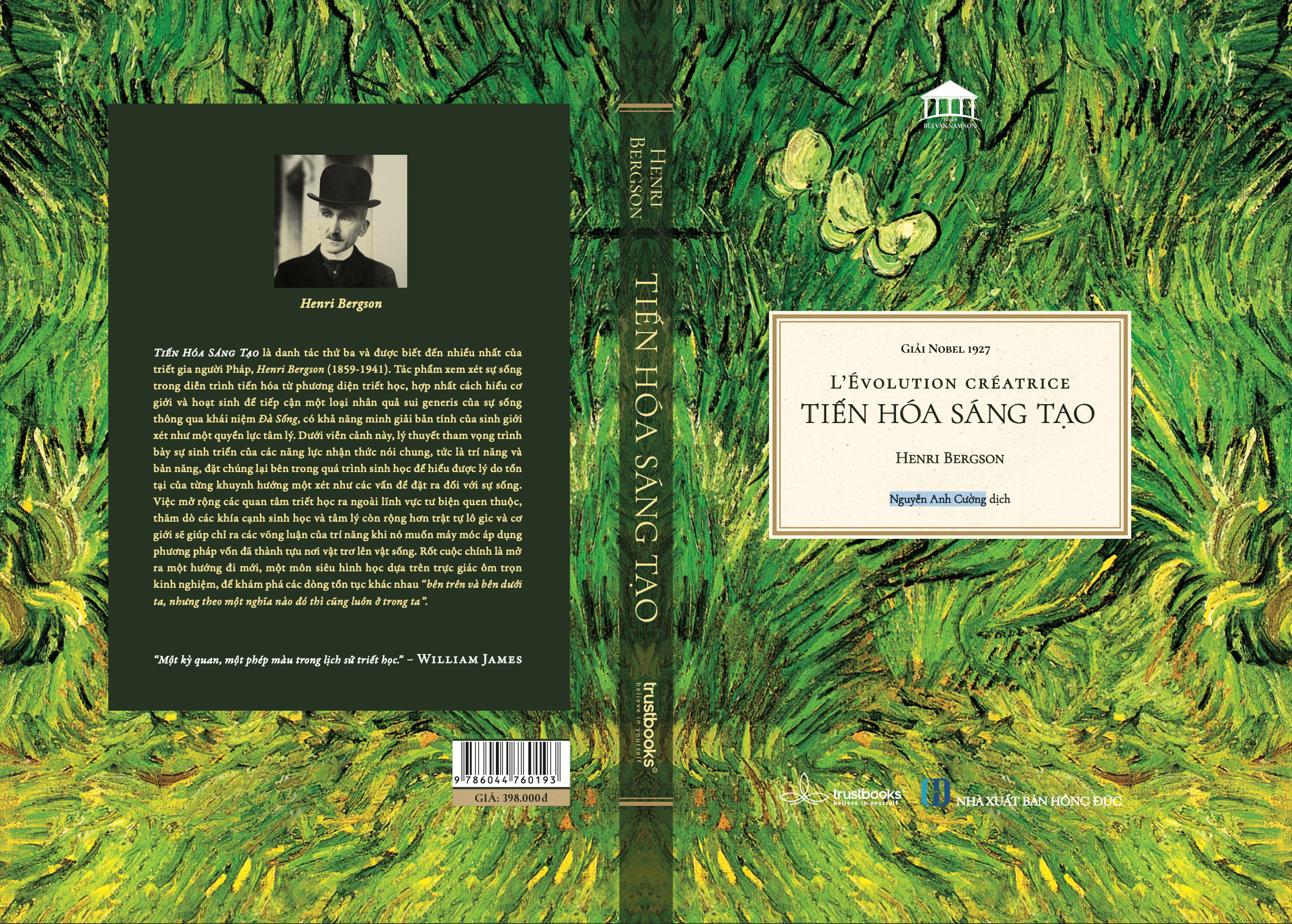 TIẾN HÓA SÁNG TẠO - Henri Bergson - Nguyễn Anh Cường dịch