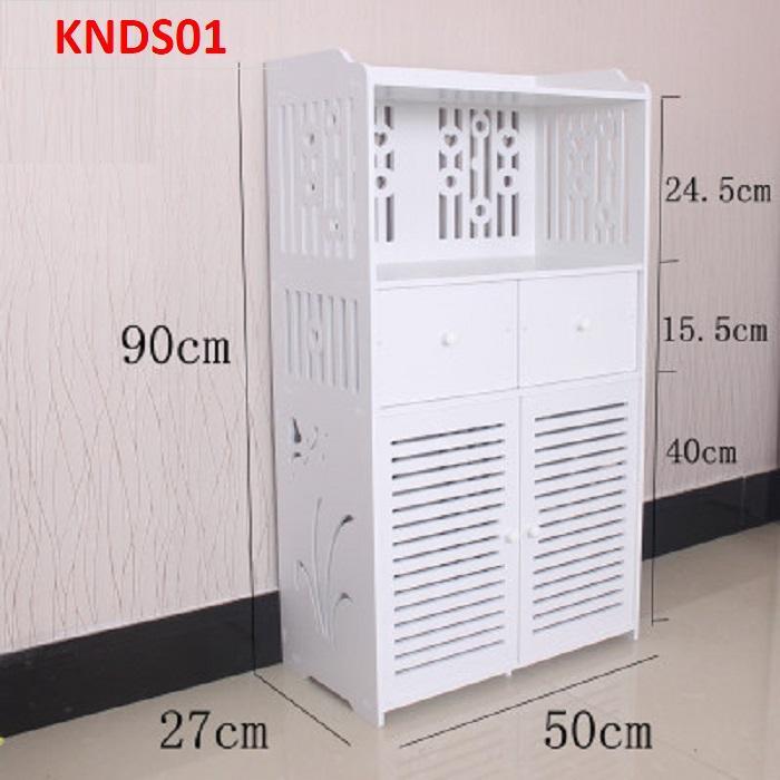 TỦ KỆ NHÀ TẮM - TỦ KỆ ĐA NĂNG KDNS01 - NỘI THẤT LẮP RÁP VIENDONG ADV