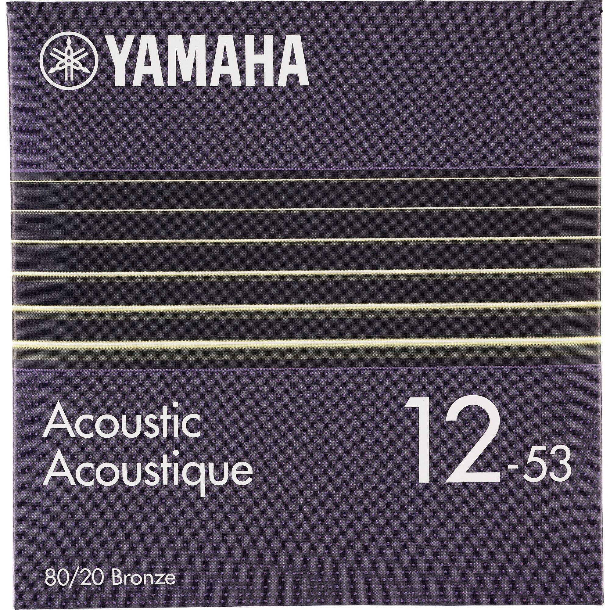 Dây đàn Guitar Acoustic Strings Light (012~053) 80/20 Bronze Yamaha GSA12