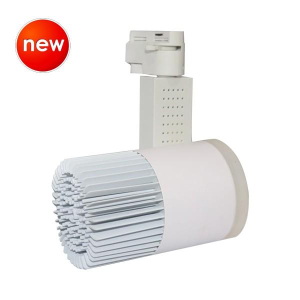 Bộ 2 Đèn Led Rọi Ray COB 12w Vỏ Trắng Và 1 Thanh Ray 1M