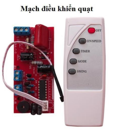 Bộ mạch điều khiển quạt từ xa