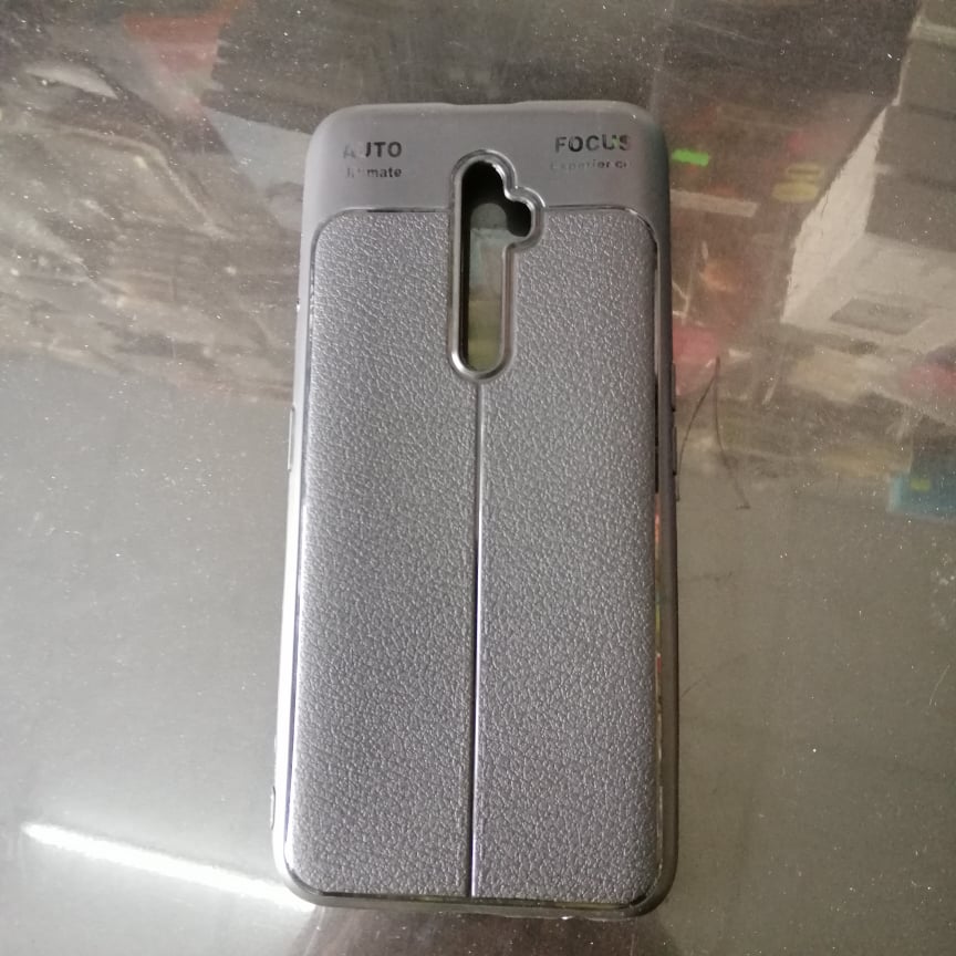 Ốp Lưng cao cấp Auto Focus Vân da cho điện thoại Oppo Reno 2F