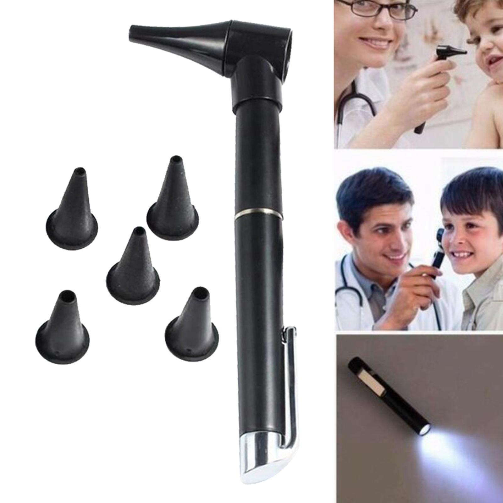 Professional Mini Diagnostic Ear Otoscope LED Pen Examination Ear Light