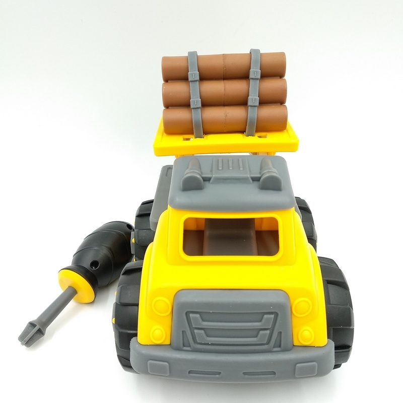 Đồ chơi lắp ráp Vecto DIY - Xe chở gỗ OK1013