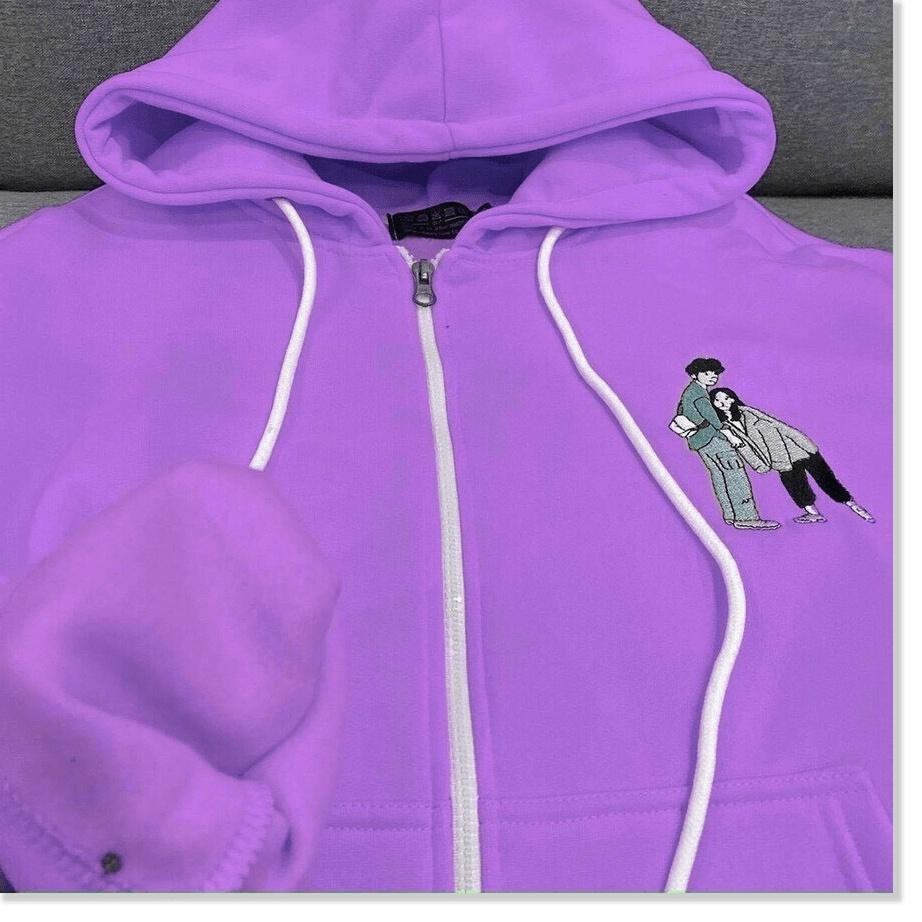 ÁO KHOÁC NỈ HOODIES NAM NỮ CỰC XINH KME FASHION