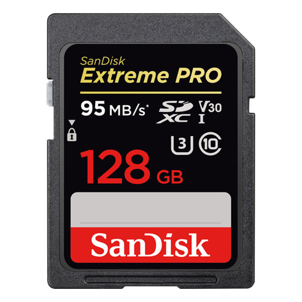 Thẻ Nhớ SanDisk 128GB Extreme PRO UHS-I SDXC - Hàng Nhập Khẩu