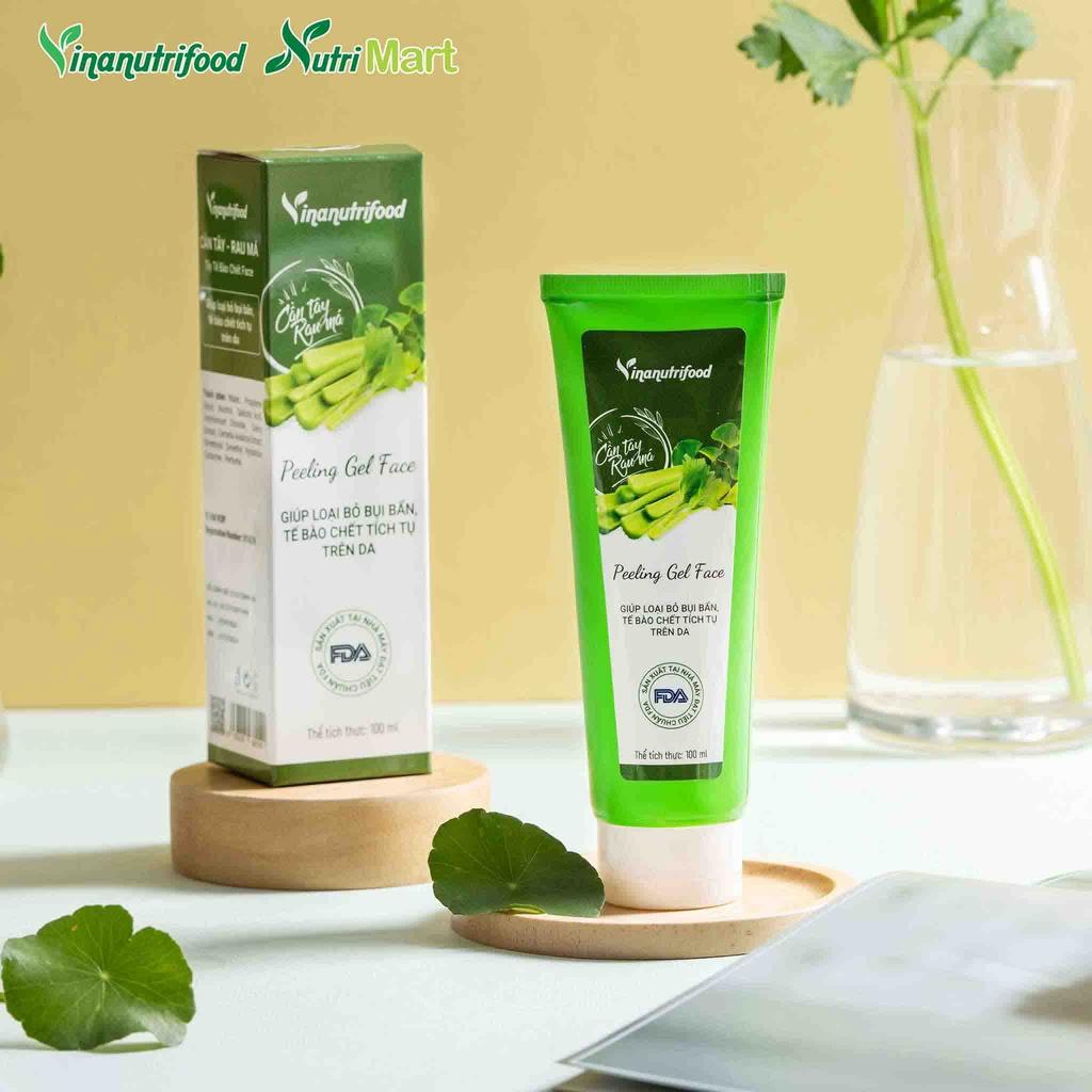 Tẩy Tế Bào Chết Vinanutrifood, loại sạch tế bào chết và bụi bẩn trên da, chai 100ml
