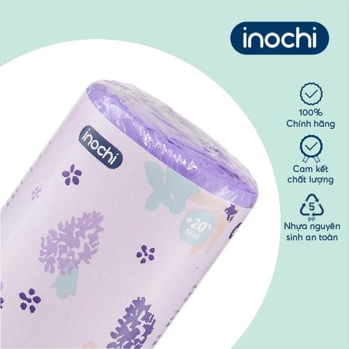 Túi rác tiện dụng Inochi -Soji 50L x 19 túi (Size L) Hương Lavender có quai