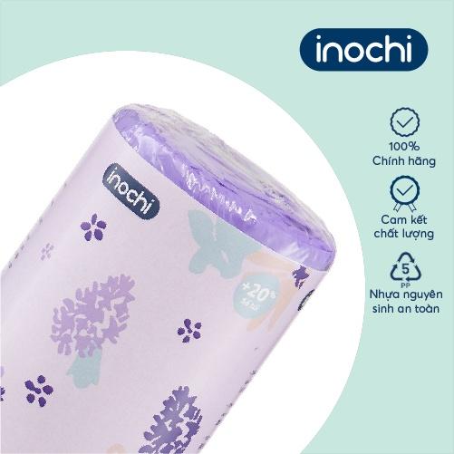 Túi rác tiện dụng Inochi -Soji 50L x 19 túi Hương Lavender có quai
