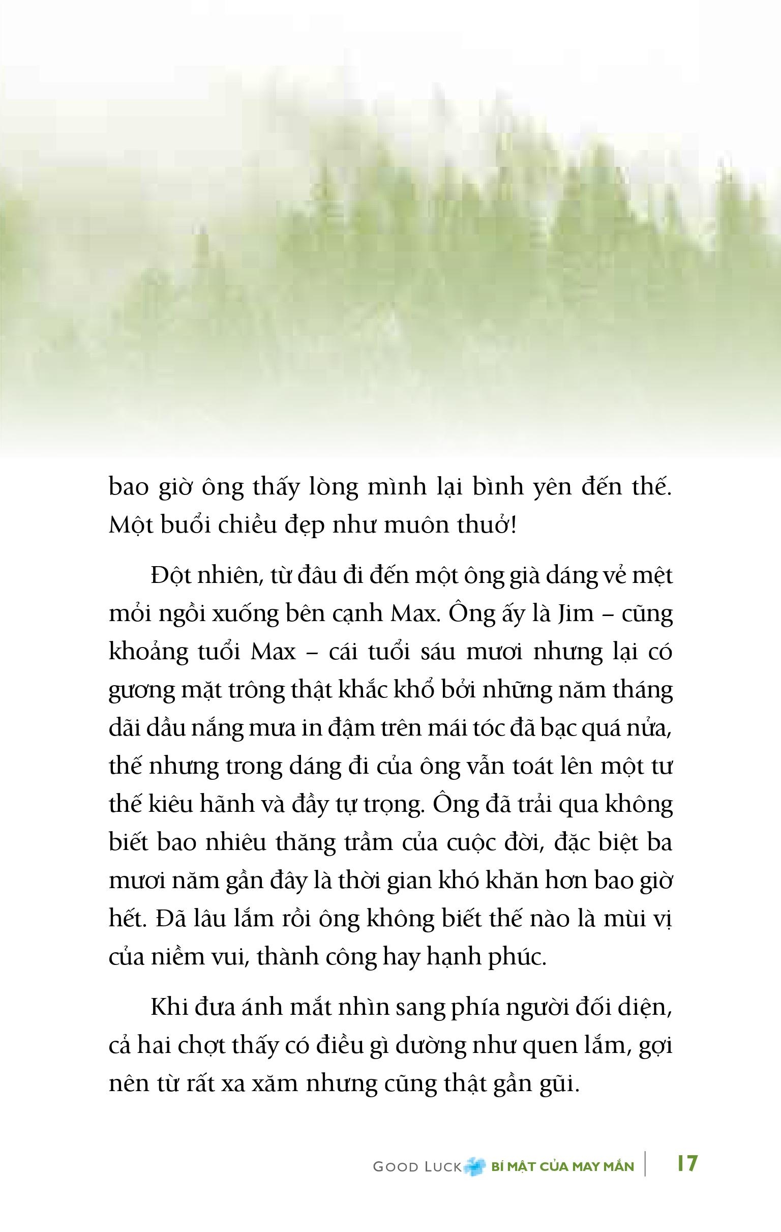 Bí Mật Của May Mắn - Khổ Lớn