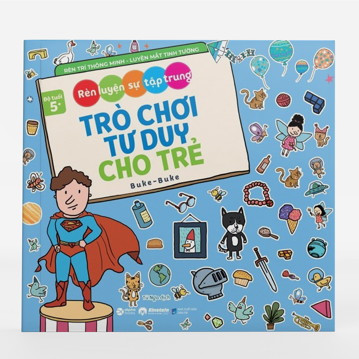 Sách - Bộ Trò Chơi Tư Duy Cho Trẻ (5 Cuốn)