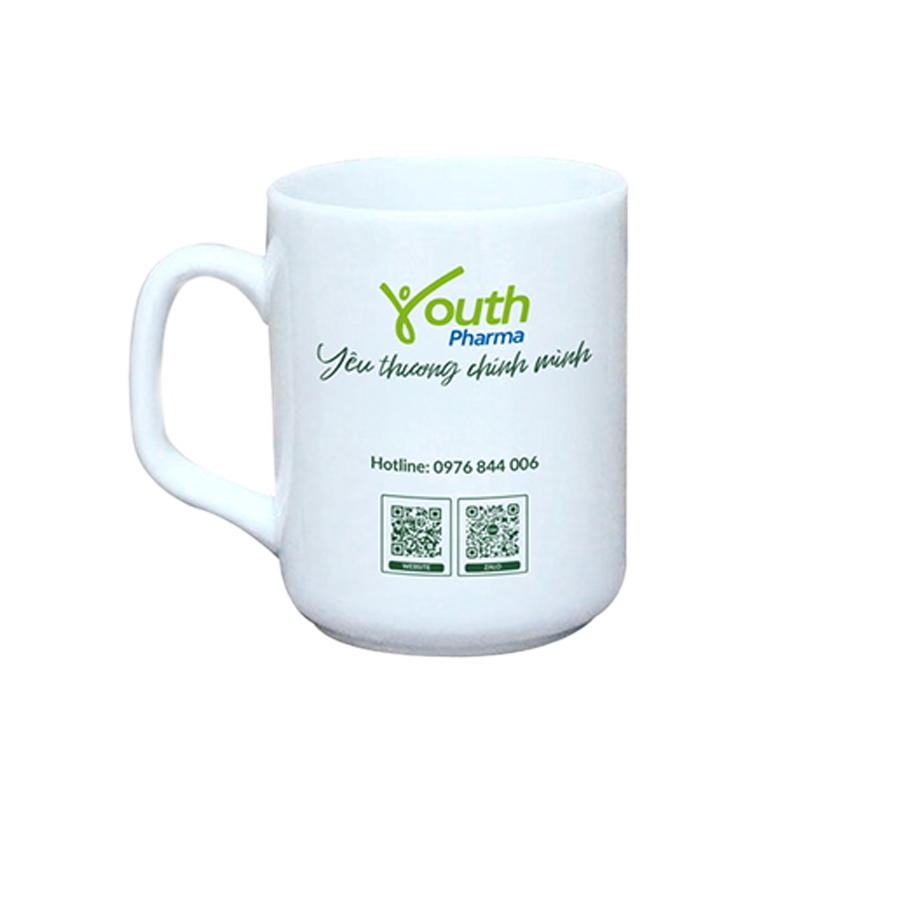 Ly Sứ Youth Pharma Dung Tích 400ml Cao Cấp