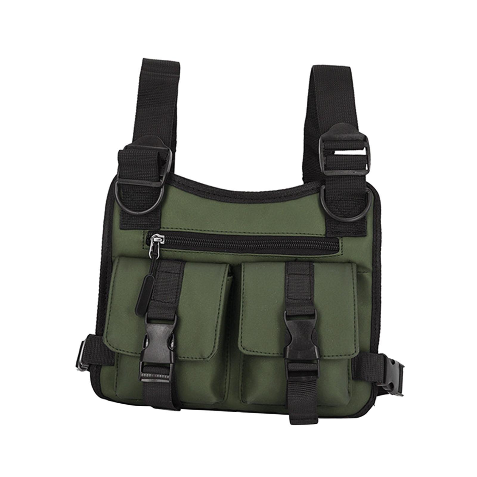 Chest Rig Bag Pouch Light Bags Lightweight Water Resistant for Men Women
