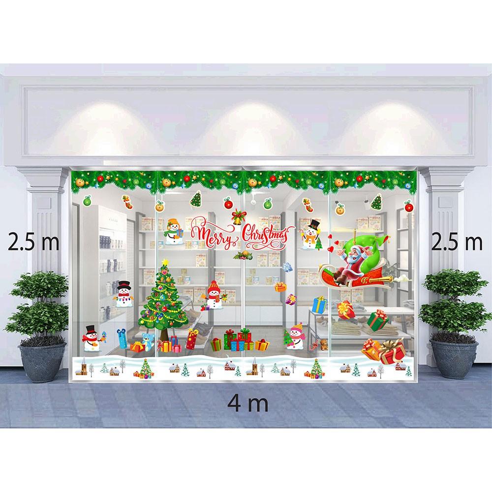 DECAL TRANG TRÍ NOEL 2021 COMBO SỐ 11