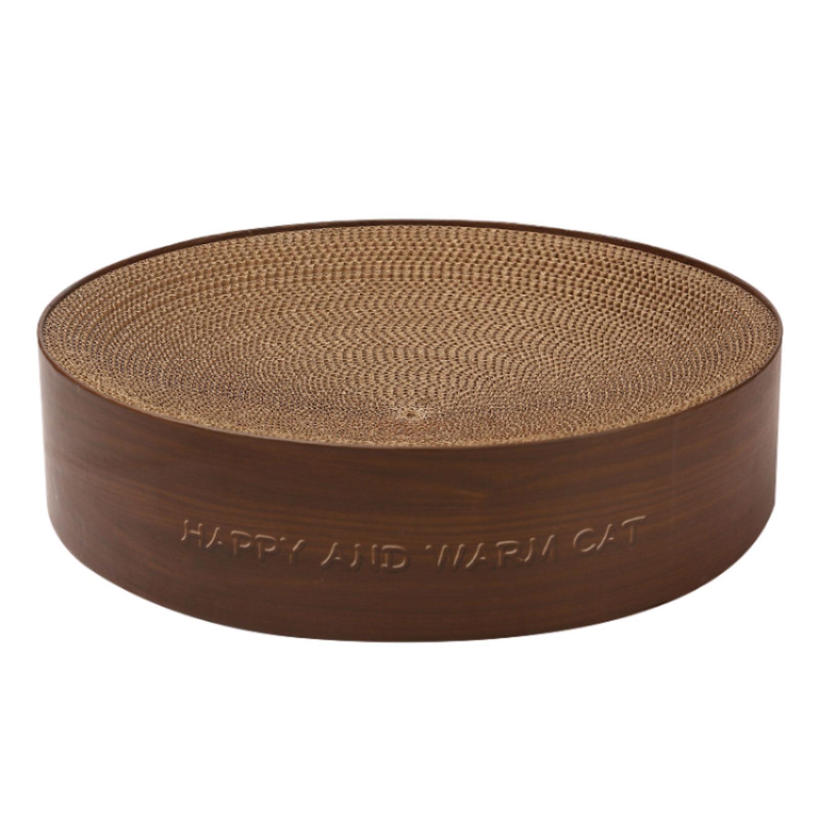 Cardboard Cat Scratcher Bed Scratch Pad Nest Corrugated Scratching Board, Training Toy for Furniture Protection