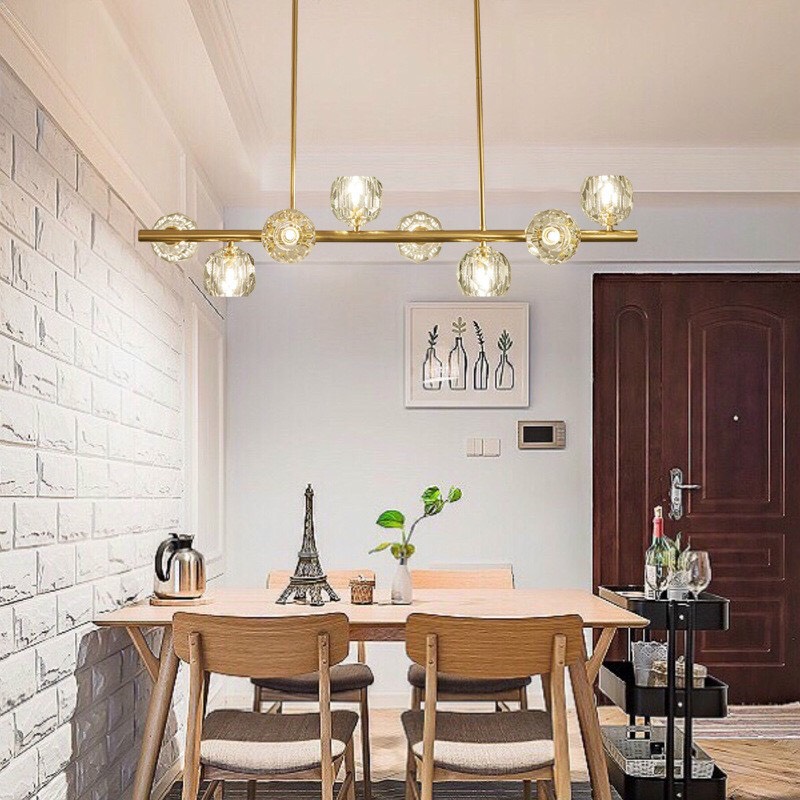 Đèn thả ARCIS 8 bóng cao cấp trang trí nội thất sang trọng