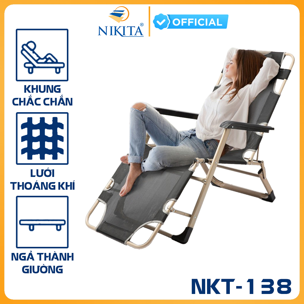 Giường gấp đa năng Nikita NKt-Nikita138 lưới