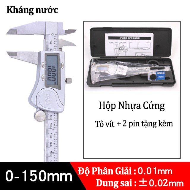 Thước kẹp điện tử chống nước Syntek thép không gỉ bền bỉ, chống bụi bẩn và ẩm mốc