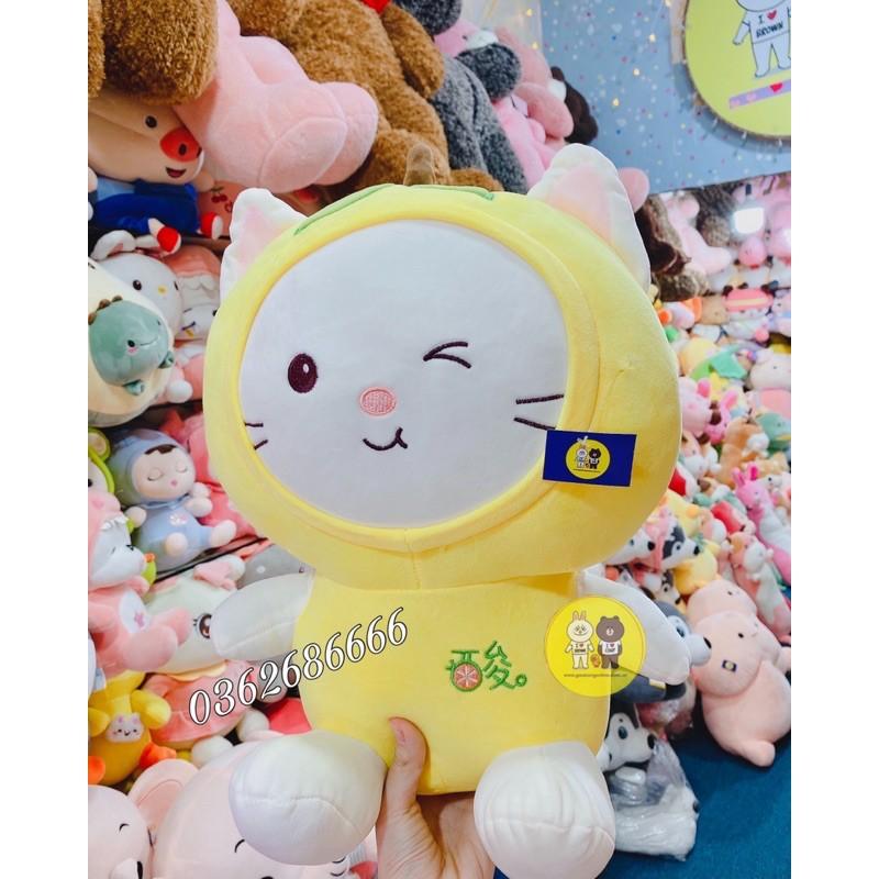 Gấu bông Thỏ Mèo hoa quả kích thước 50cm - Xưởng gấu bông Việt Nam