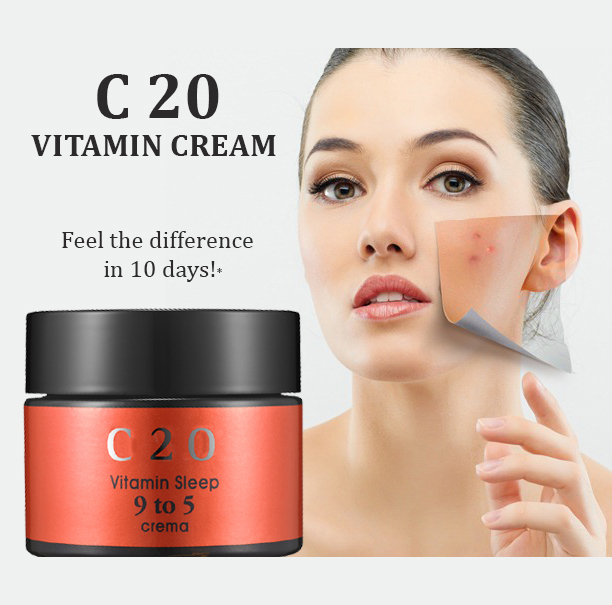 Kem dưỡng sáng da TIAM C20 vitamin sleep 9 to 5 crema 50ml