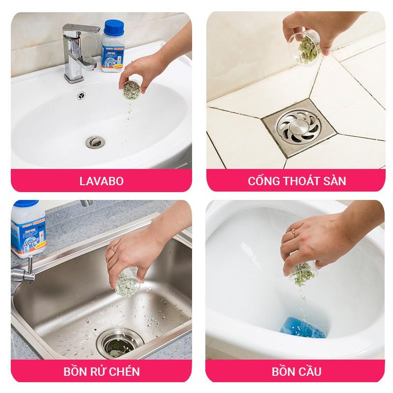 Bột Thông Tắc Cống Mạnh Mẽ, Bồn Cầu và Đường Ống Hiệu Quả